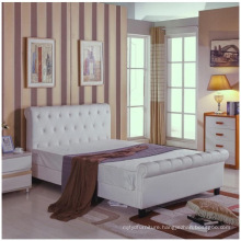 High Headboard Queen King Frame Size Fabric Leather Bed